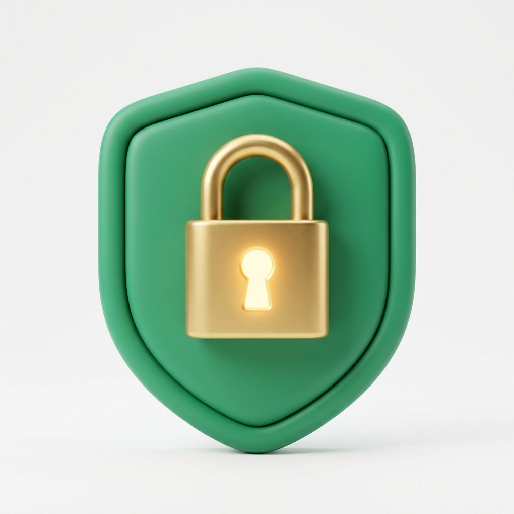 Privacy Shield 3D Icon